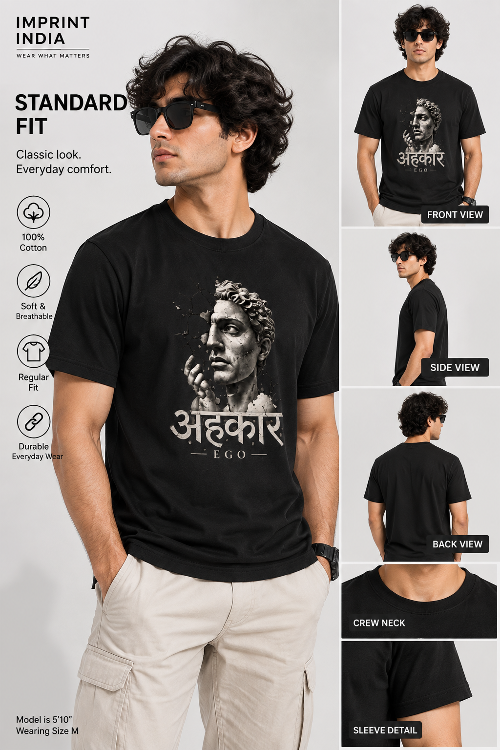 AHANKAAR — The Broken Self | Classic T-Shirt